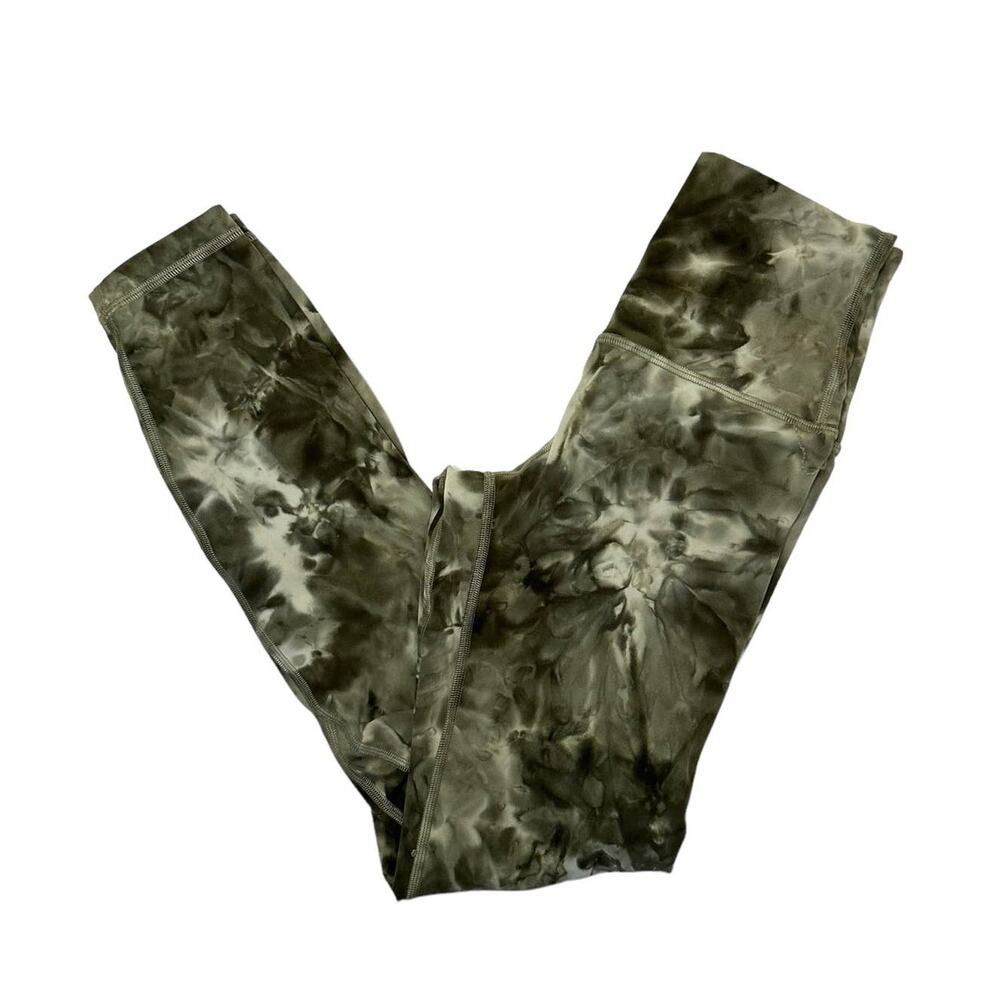 Lululemon Align Pant Diamond Dye Diamond‎ Dye Light Sage Army Green Dark Olive